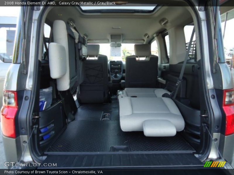 Galaxy Gray Metallic / Gray/Black 2008 Honda Element EX AWD