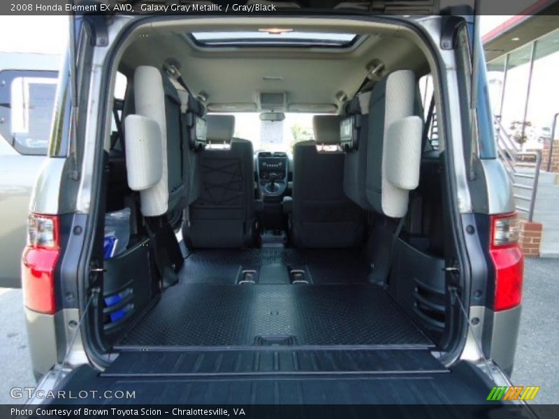 Galaxy Gray Metallic / Gray/Black 2008 Honda Element EX AWD