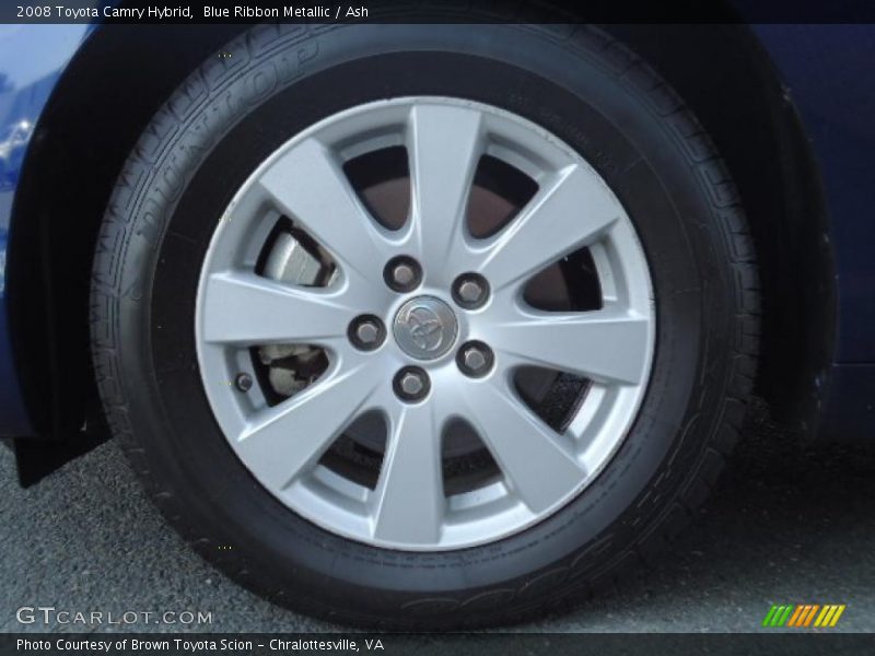 Blue Ribbon Metallic / Ash 2008 Toyota Camry Hybrid