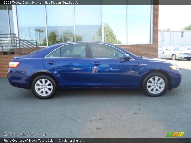 Blue Ribbon Metallic / Ash 2008 Toyota Camry Hybrid