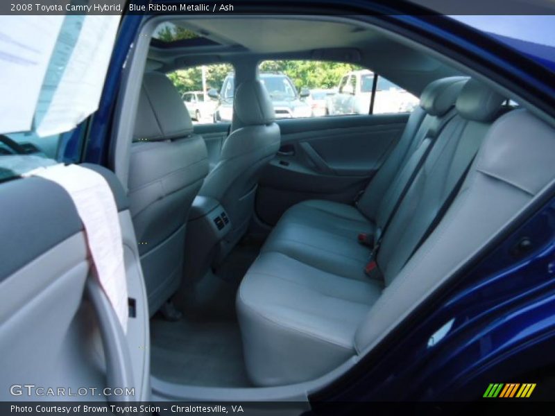 Blue Ribbon Metallic / Ash 2008 Toyota Camry Hybrid