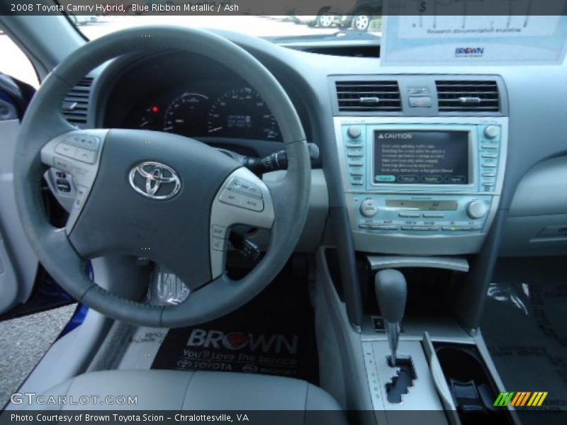 Blue Ribbon Metallic / Ash 2008 Toyota Camry Hybrid