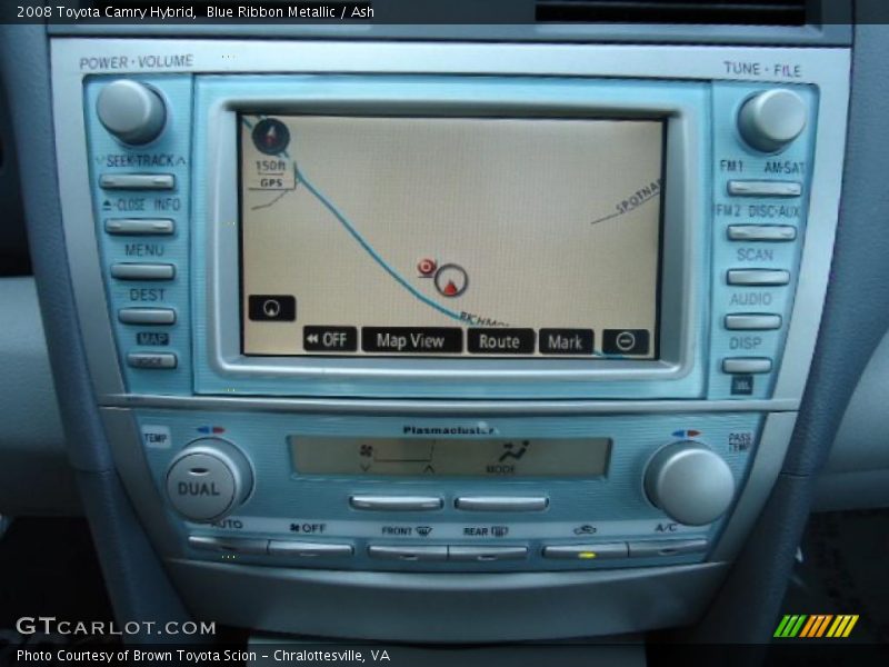 Blue Ribbon Metallic / Ash 2008 Toyota Camry Hybrid