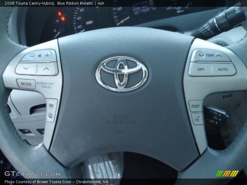 Blue Ribbon Metallic / Ash 2008 Toyota Camry Hybrid