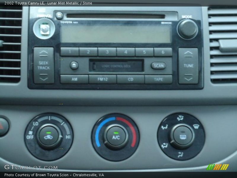 Lunar Mist Metallic / Stone 2002 Toyota Camry LE