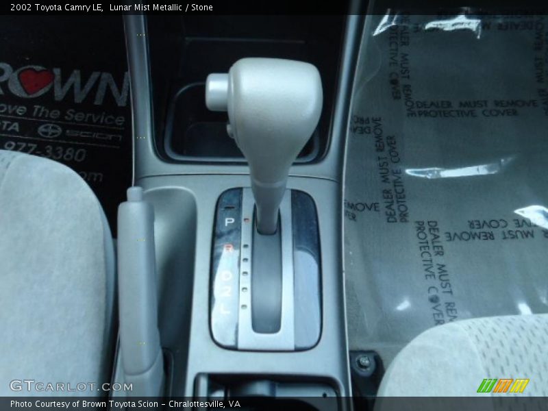 Lunar Mist Metallic / Stone 2002 Toyota Camry LE
