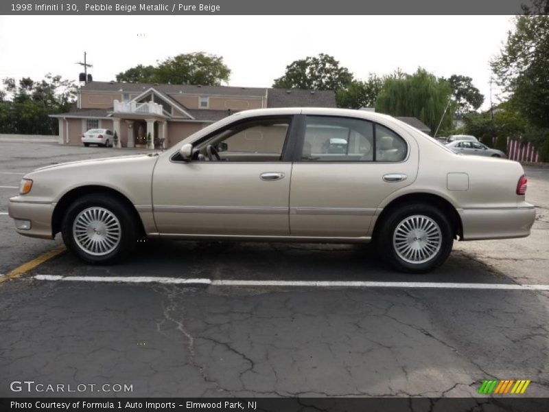Pebble Beige Metallic / Pure Beige 1998 Infiniti I 30