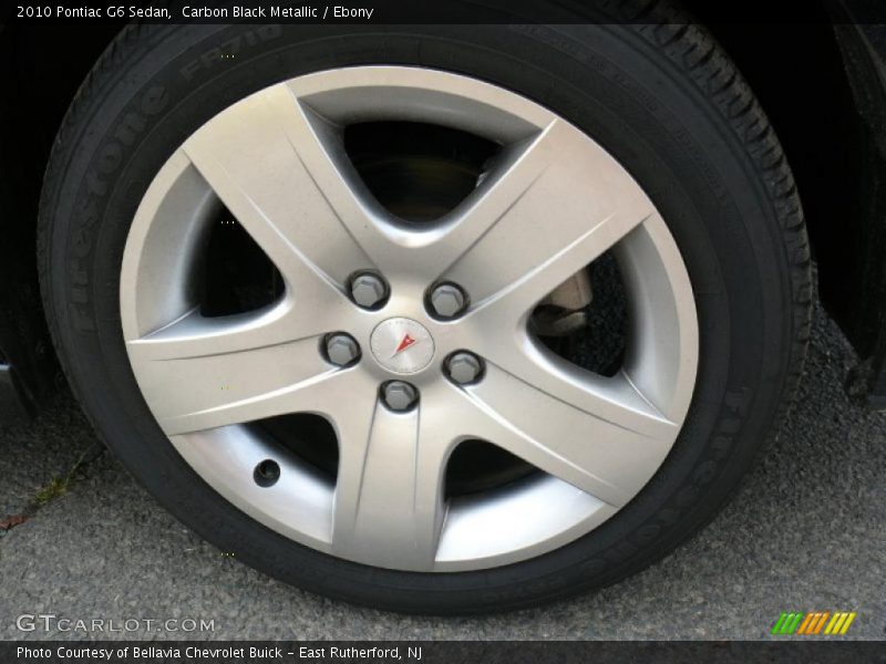 Carbon Black Metallic / Ebony 2010 Pontiac G6 Sedan