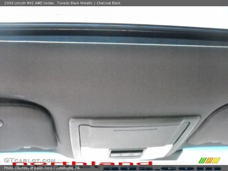Tuxedo Black Metallic / Charcoal Black 2009 Lincoln MKS AWD Sedan
