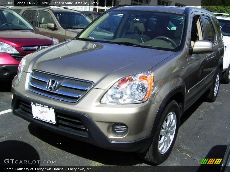 Sahara Sand Metallic / Ivory 2006 Honda CR-V SE 4WD