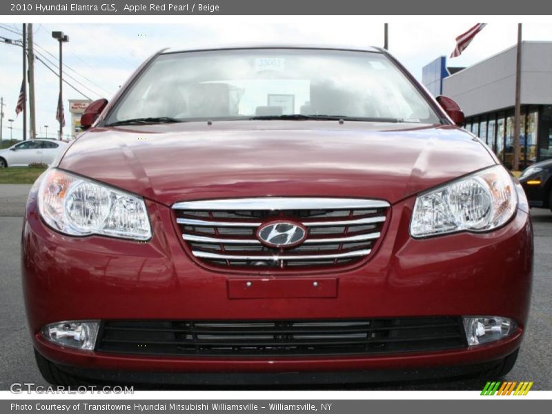 Apple Red Pearl / Beige 2010 Hyundai Elantra GLS