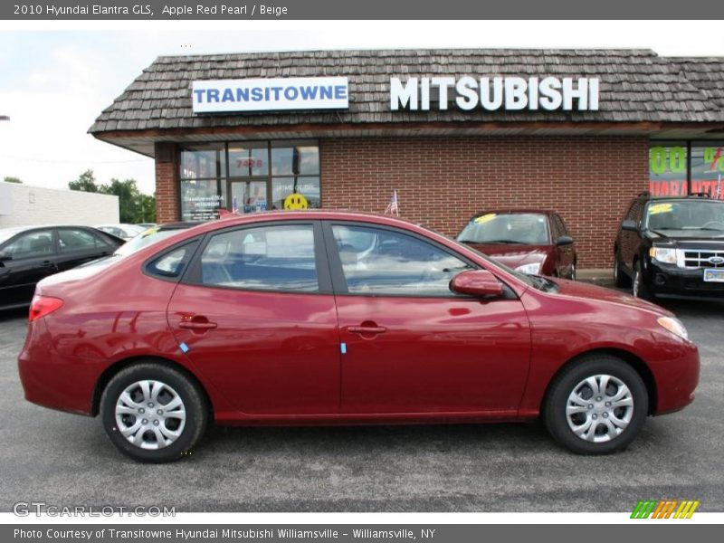 Apple Red Pearl / Beige 2010 Hyundai Elantra GLS