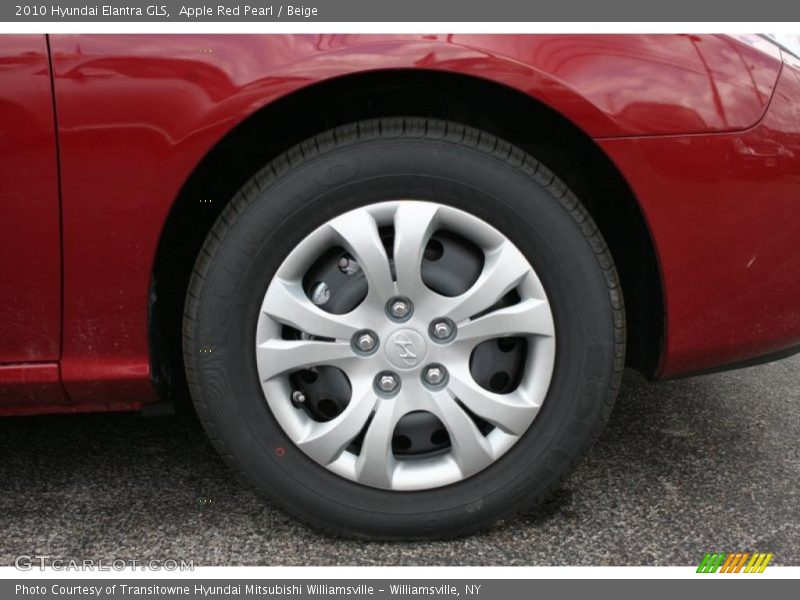 Apple Red Pearl / Beige 2010 Hyundai Elantra GLS