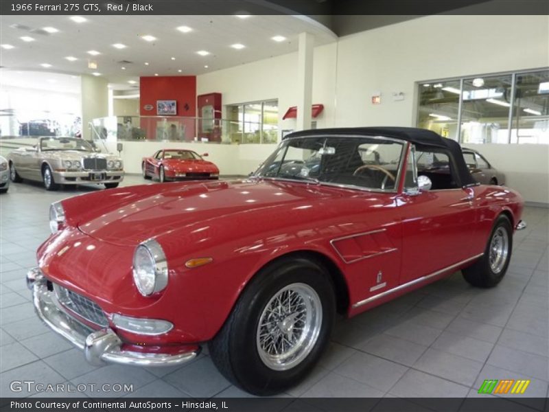 Red / Black 1966 Ferrari 275 GTS