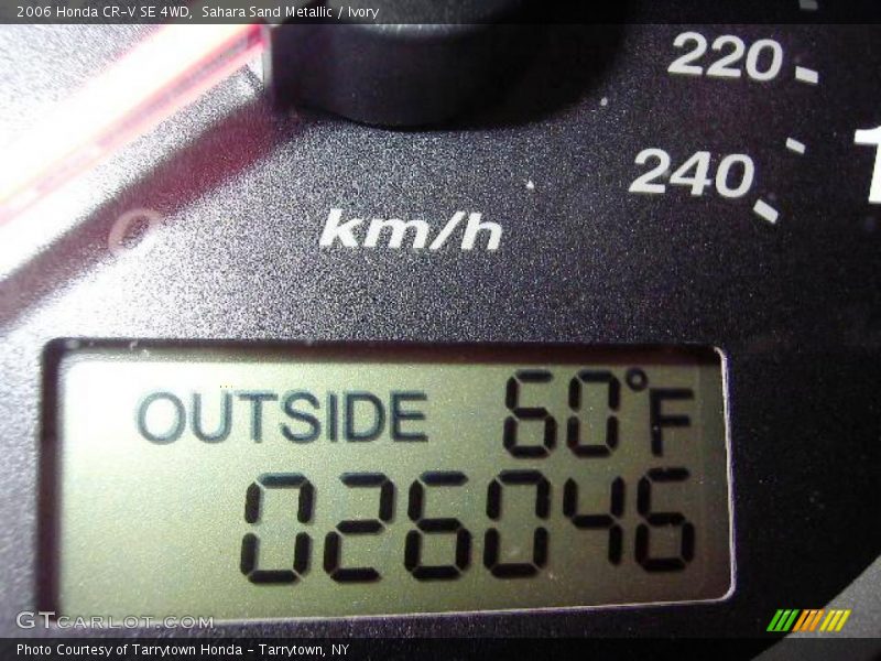 Sahara Sand Metallic / Ivory 2006 Honda CR-V SE 4WD