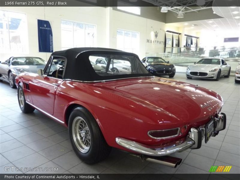 Red / Black 1966 Ferrari 275 GTS