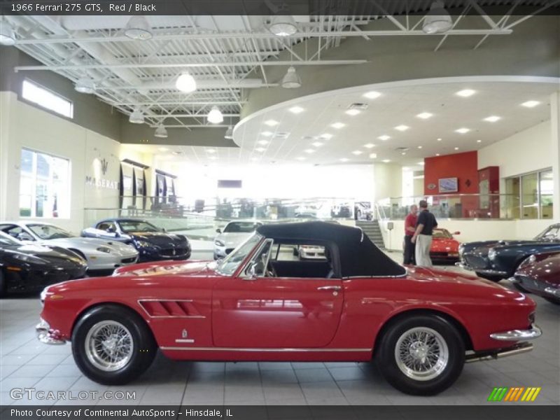 Red / Black 1966 Ferrari 275 GTS
