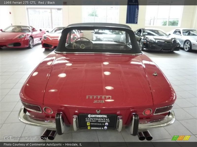Red / Black 1966 Ferrari 275 GTS