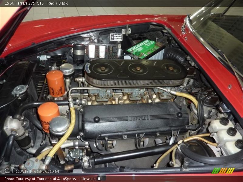  1966 275 GTS Engine - 3.3 Liter SOHC 24-Valve V12
