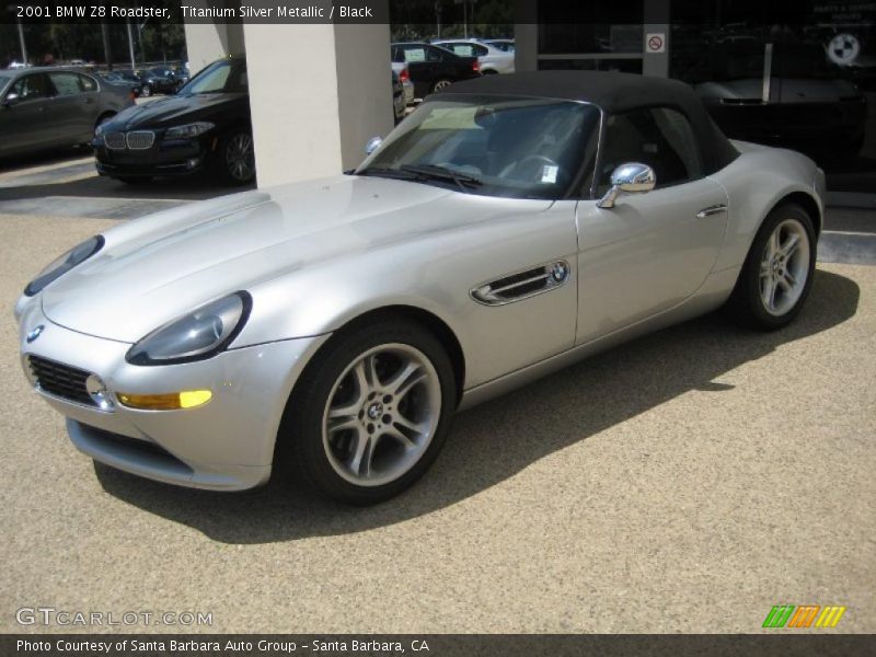 Titanium Silver Metallic / Black 2001 BMW Z8 Roadster