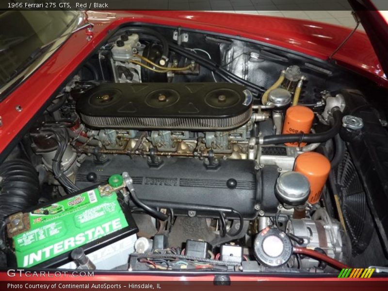  1966 275 GTS Engine - 3.3 Liter SOHC 24-Valve V12