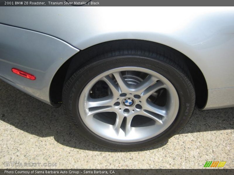 Titanium Silver Metallic / Black 2001 BMW Z8 Roadster