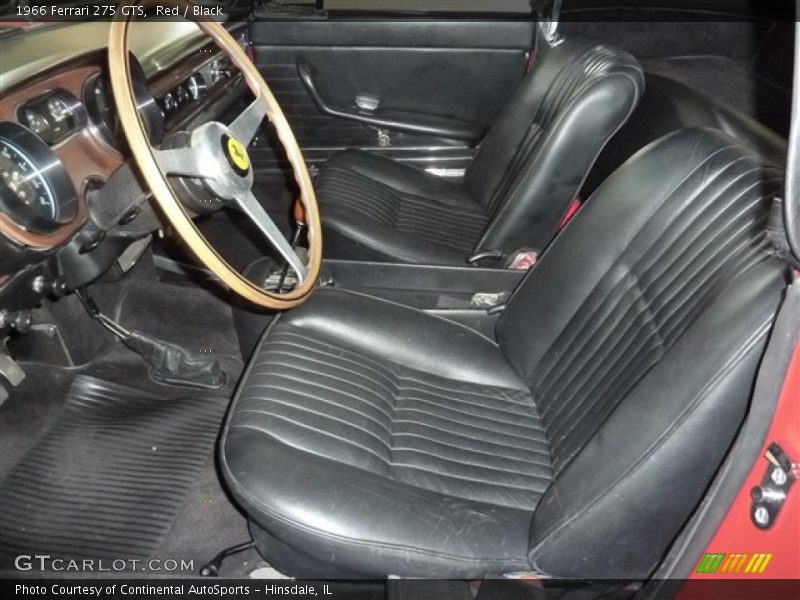  1966 275 GTS Black Interior