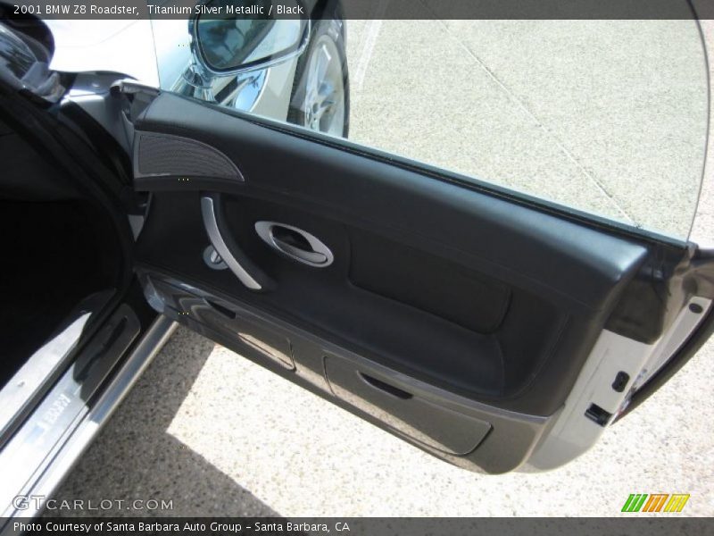 Titanium Silver Metallic / Black 2001 BMW Z8 Roadster