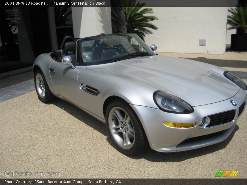 Titanium Silver Metallic / Black 2001 BMW Z8 Roadster