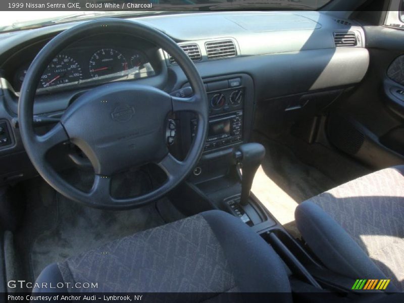 Cloud White / Charcoal 1999 Nissan Sentra GXE