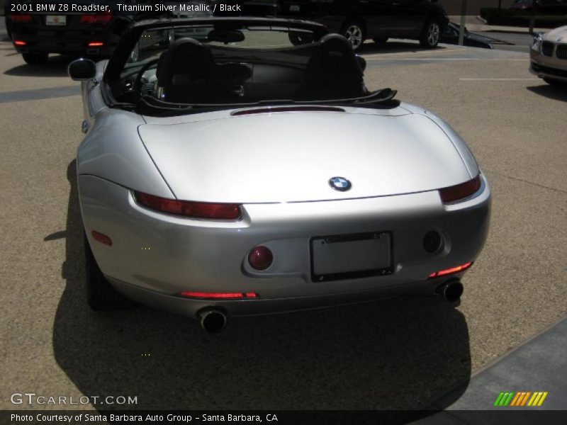 Titanium Silver Metallic / Black 2001 BMW Z8 Roadster