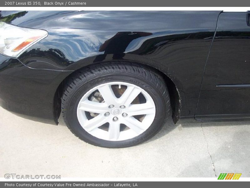 Black Onyx / Cashmere 2007 Lexus ES 350