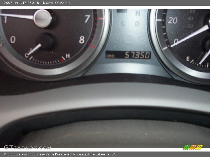 Black Onyx / Cashmere 2007 Lexus ES 350