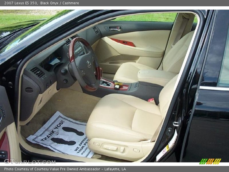 Black Onyx / Cashmere 2007 Lexus ES 350