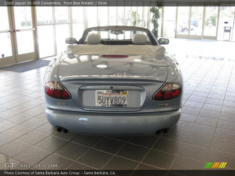 Frost Blue Metallic / Dove 2006 Jaguar XK XKR Convertible