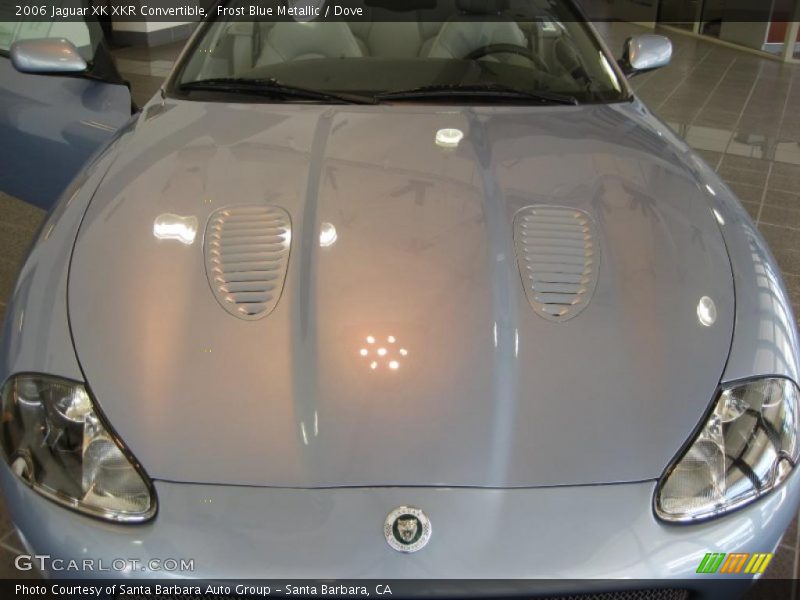 Frost Blue Metallic / Dove 2006 Jaguar XK XKR Convertible