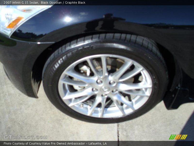 Black Obsidian / Graphite Black 2007 Infiniti G 35 Sedan