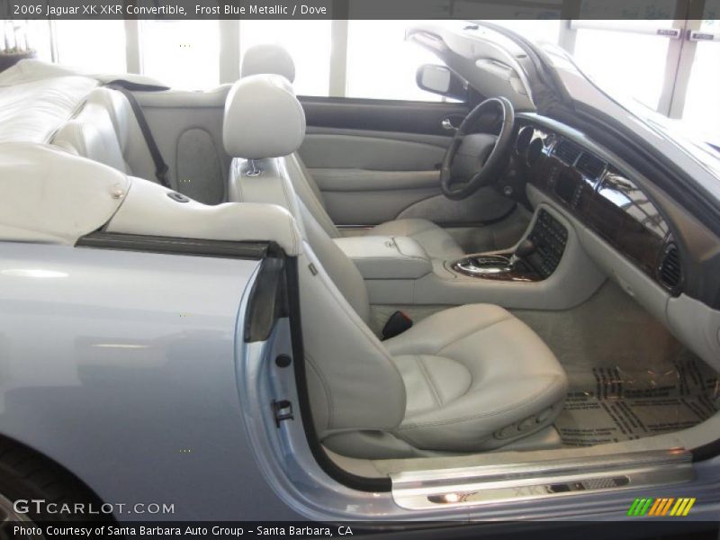 Frost Blue Metallic / Dove 2006 Jaguar XK XKR Convertible