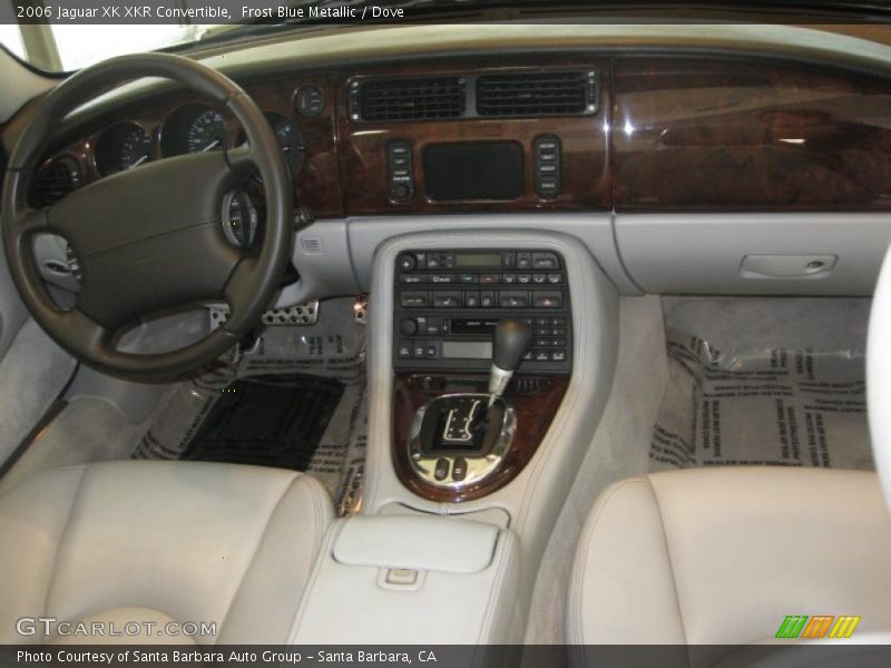 Frost Blue Metallic / Dove 2006 Jaguar XK XKR Convertible