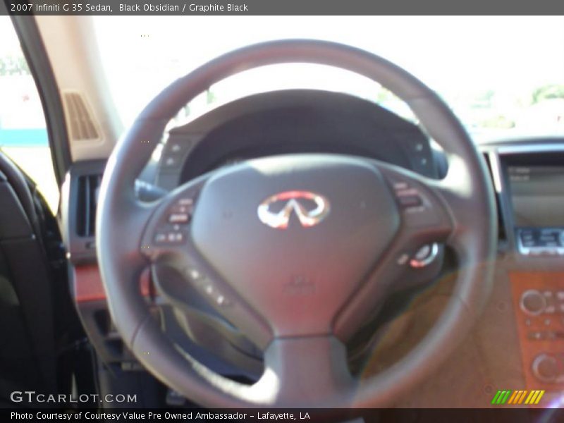 Black Obsidian / Graphite Black 2007 Infiniti G 35 Sedan