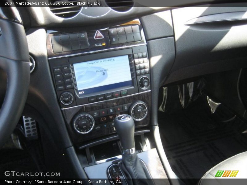 Black / Black 2007 Mercedes-Benz CLK 350 Coupe