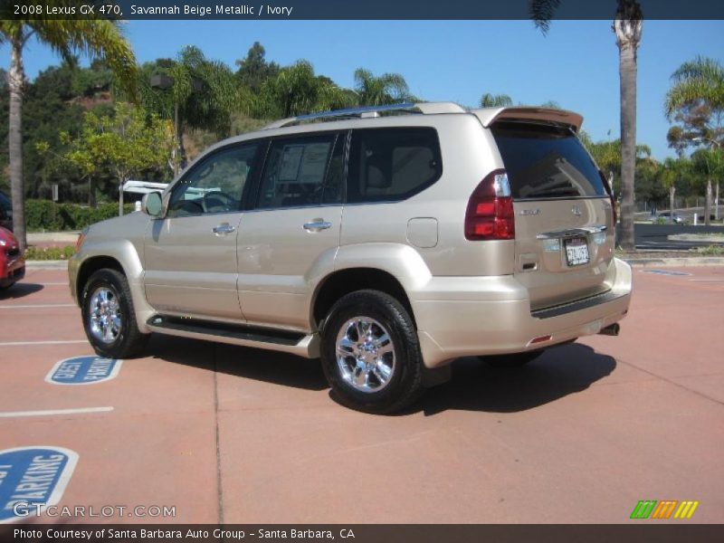 Savannah Beige Metallic / Ivory 2008 Lexus GX 470