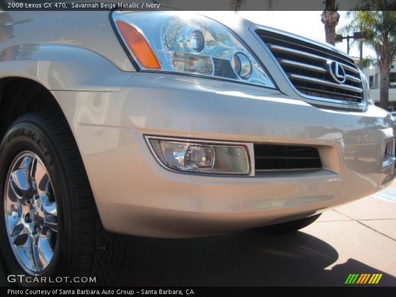 Savannah Beige Metallic / Ivory 2008 Lexus GX 470