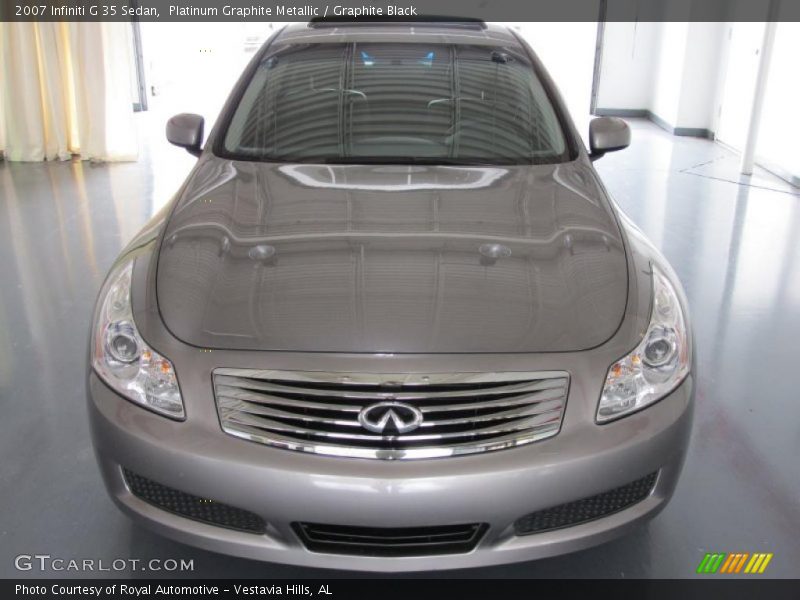Platinum Graphite Metallic / Graphite Black 2007 Infiniti G 35 Sedan