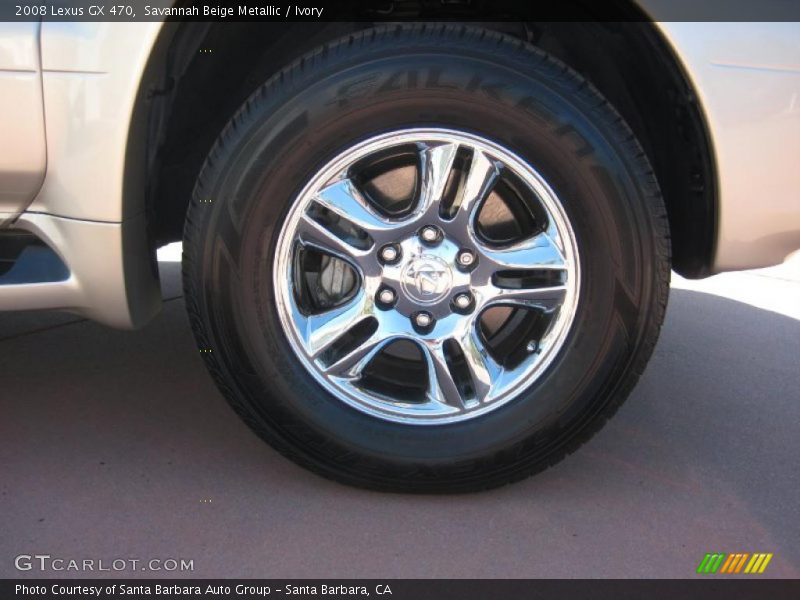 Savannah Beige Metallic / Ivory 2008 Lexus GX 470