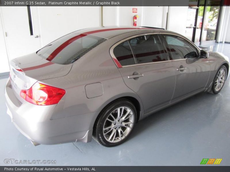 Platinum Graphite Metallic / Graphite Black 2007 Infiniti G 35 Sedan
