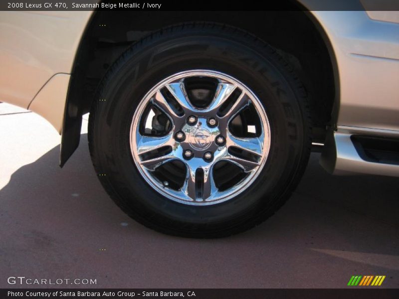 Savannah Beige Metallic / Ivory 2008 Lexus GX 470