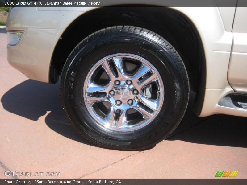 Savannah Beige Metallic / Ivory 2008 Lexus GX 470