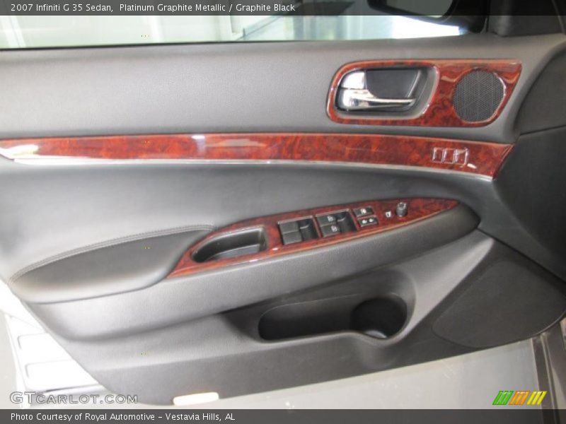 Platinum Graphite Metallic / Graphite Black 2007 Infiniti G 35 Sedan