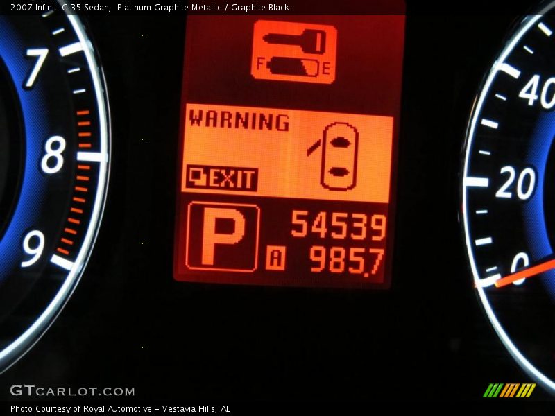 Platinum Graphite Metallic / Graphite Black 2007 Infiniti G 35 Sedan